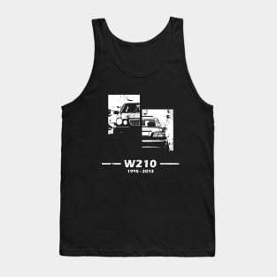 W210 classic sedan retro design Tank Top